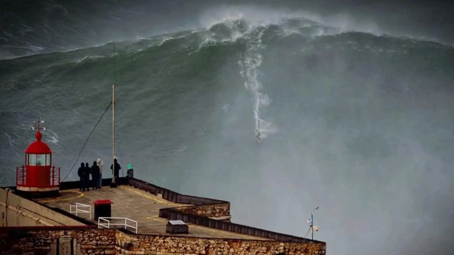 En esta zona se registran las olas más grandes del mundo durante algunos meses del año