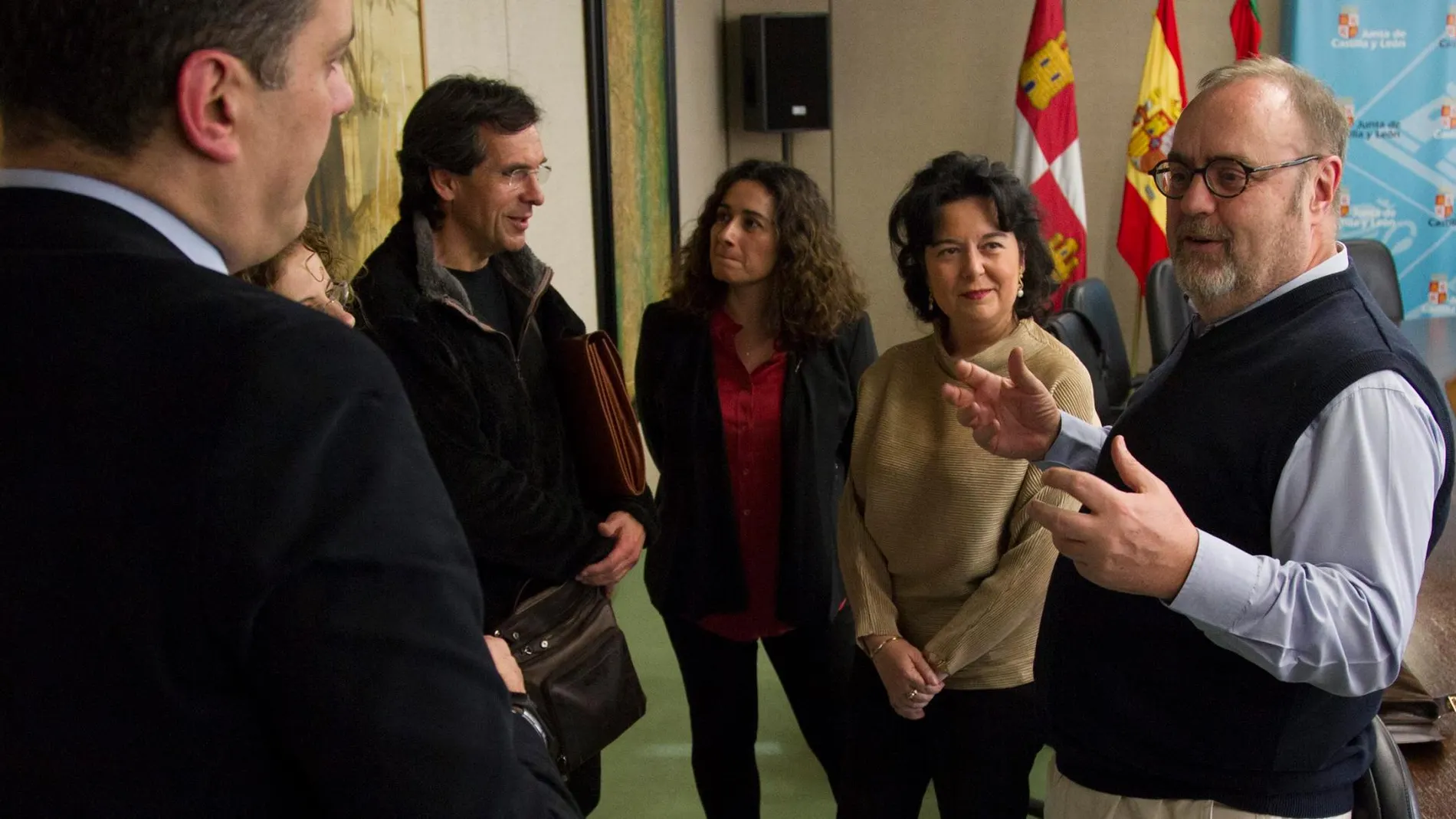 El consejero de Educación, Fernando Rey, presenta el proyecto del Conservatorio Profesional de Música de Zamora