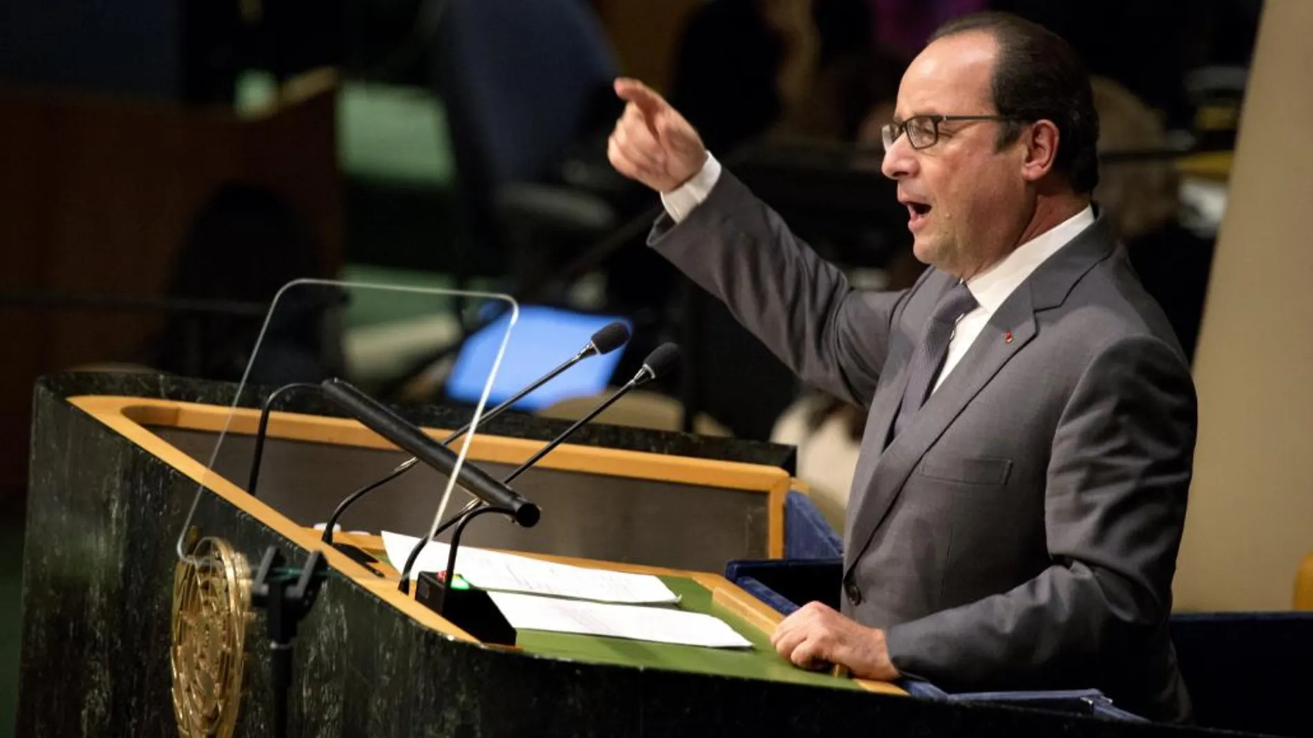 El presidente de Francia, François Hollande