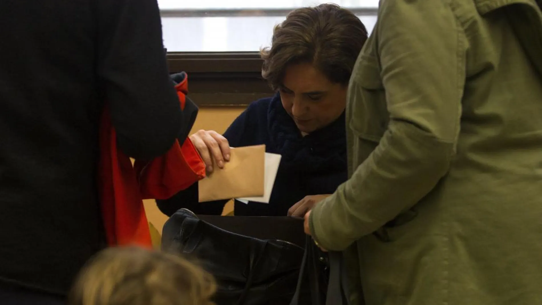El voto de Ada Colau