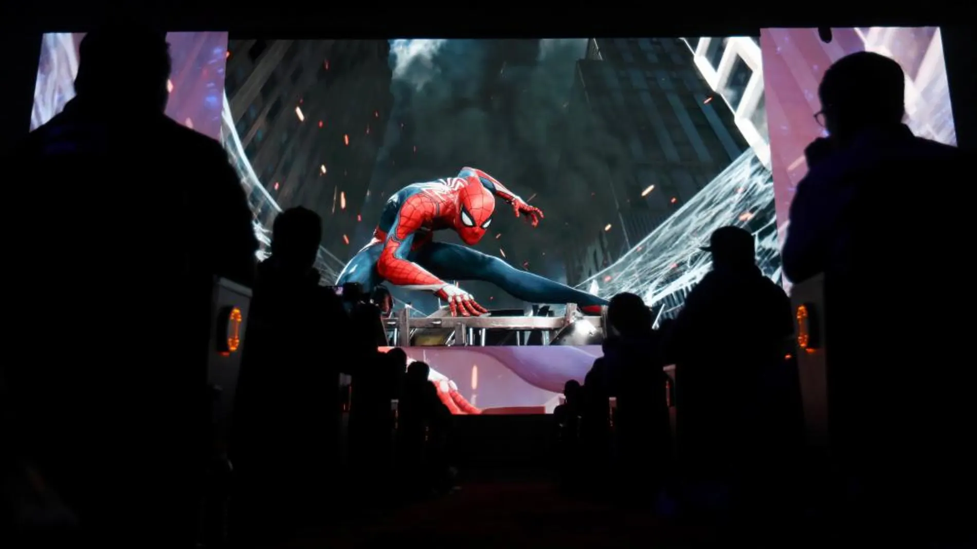 Presentación del nuevo videojuego de «Spider-Man» en la feria E3