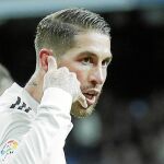 Ramos se divierte
