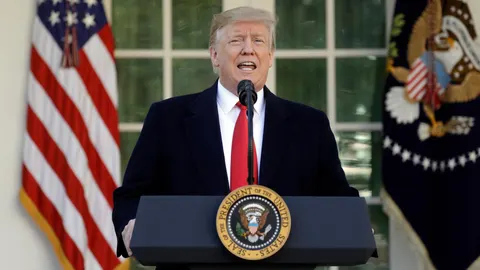 Donald Trump en la Casa Blanca