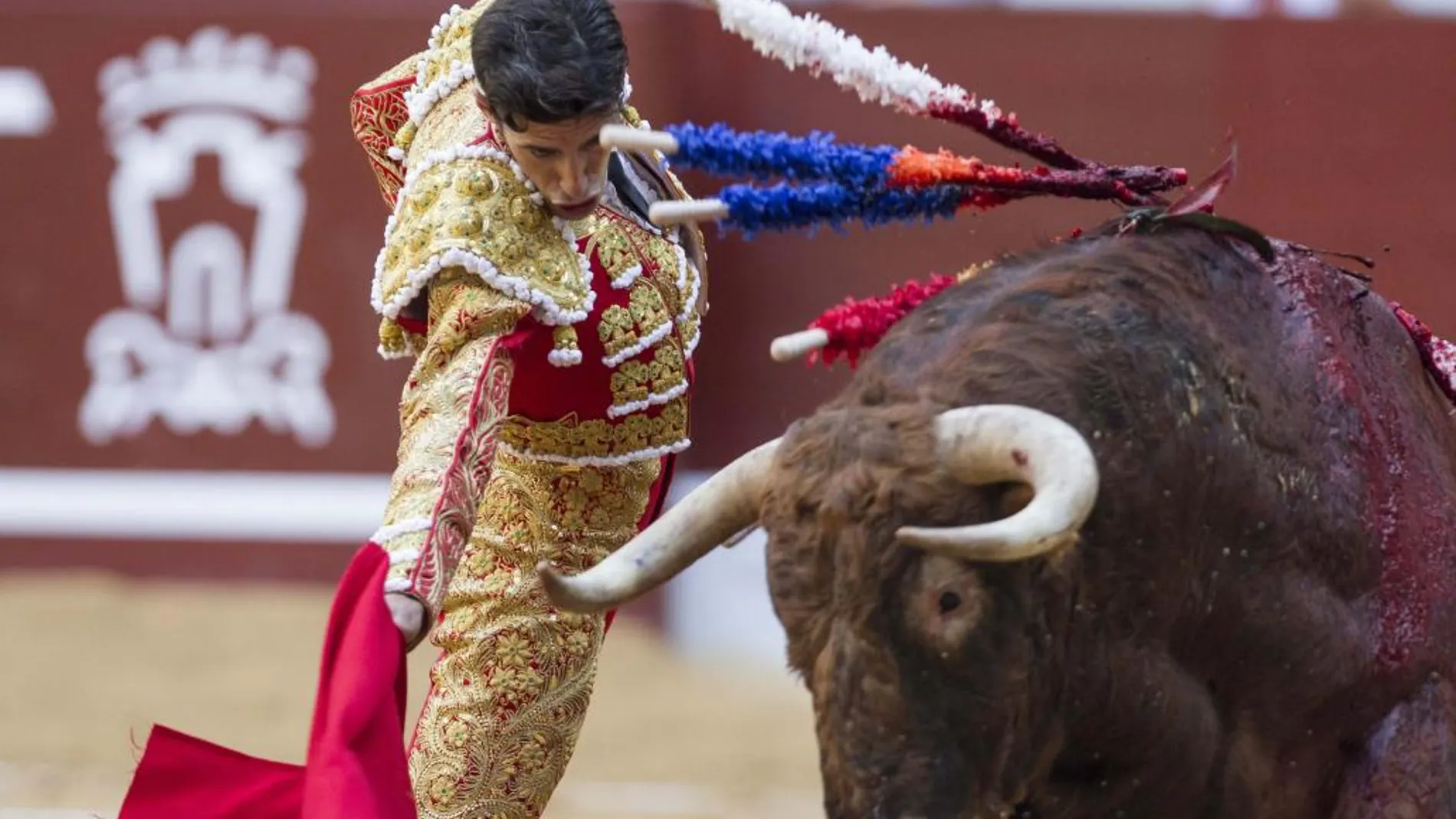 Alejandro Talavante en la feria de La Blanca de Vitoria,en 2015