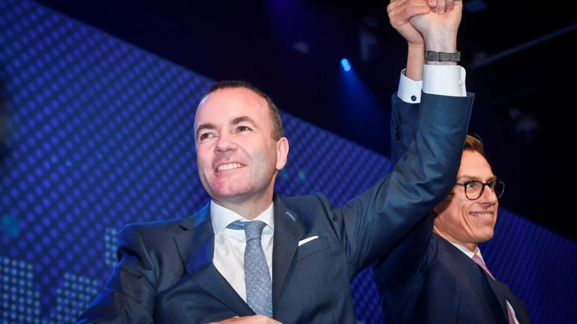 El líder del Grupo del Partido Popular Europeo, el alemán Manfred Weber, durante el Congreso del Partido Popular Europeo (PPE)/Foto: Efe