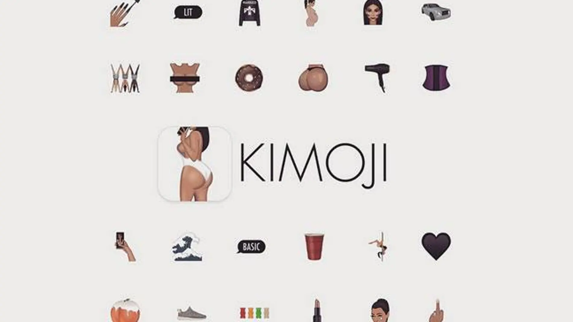 Kimoji, la nueva app de Kim Kardashian