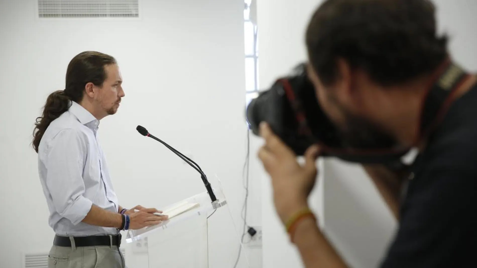 Pablo Iglesias se ha comprometido a convocar un referéndum en Cataluña si gana las elecciones generales