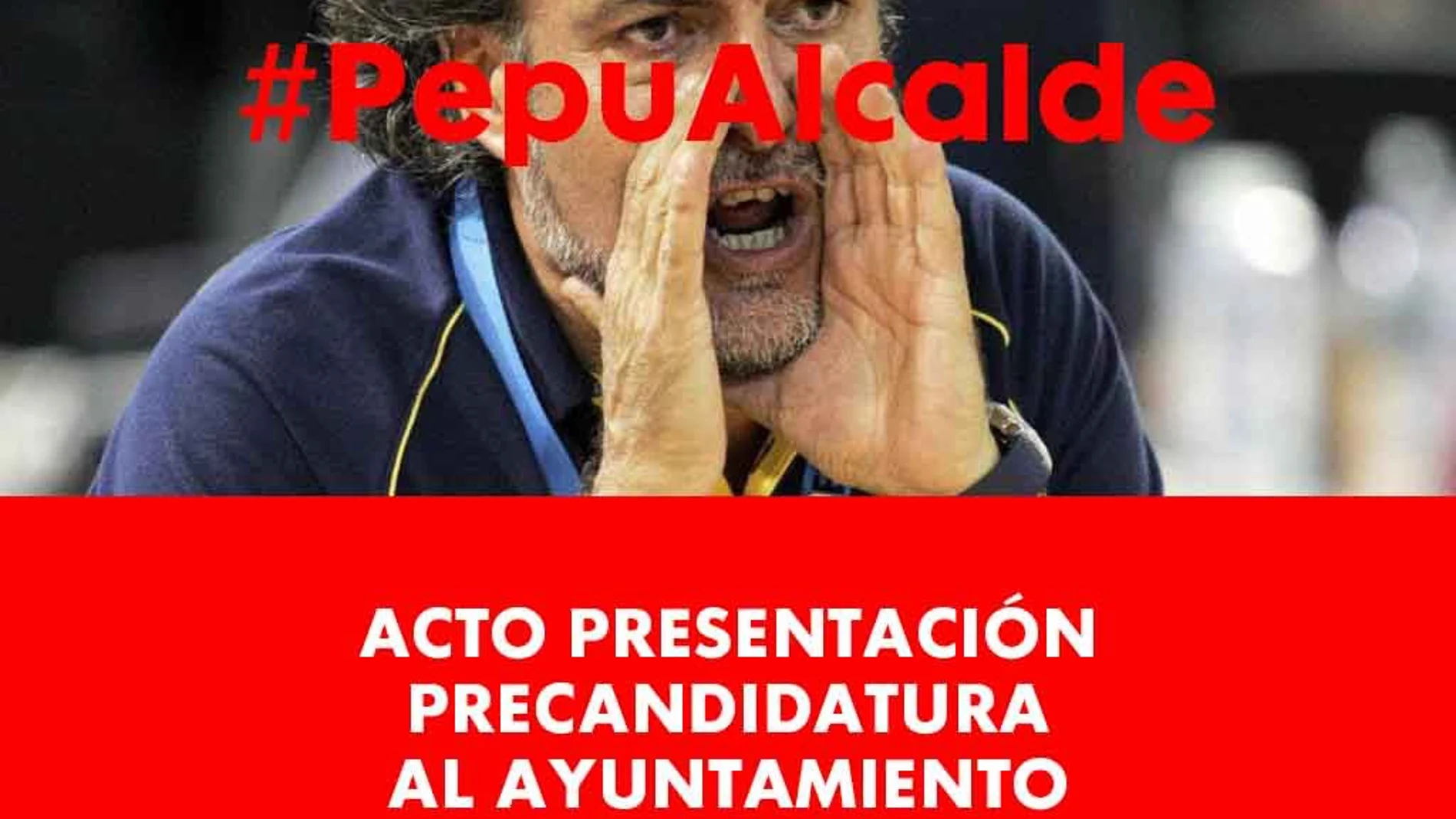 Pepu Hernández presentará su precandidatura el próximo domingo