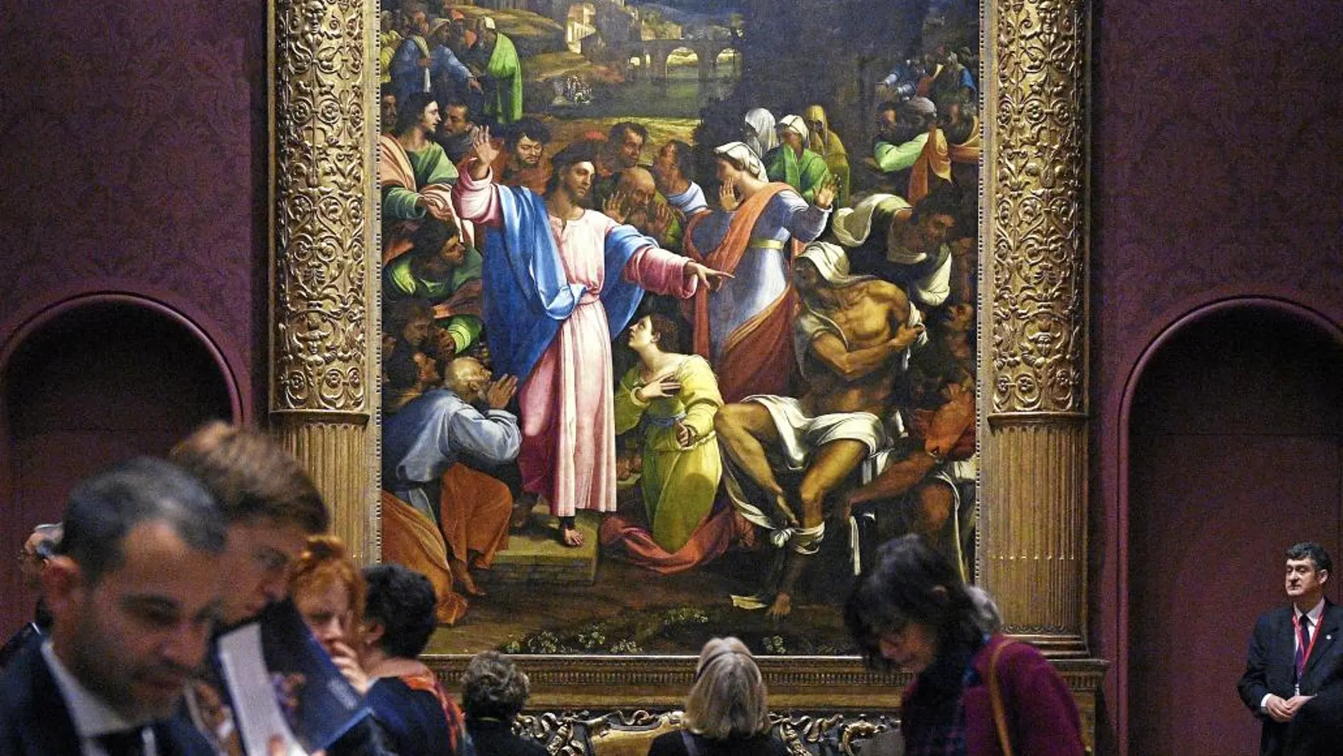 «La resurrección de Lázaro», de Sebastiano del Piombo, a quien se rinde la National Gallery de Londres