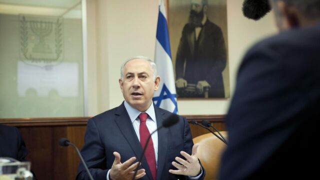 Netanyahu comparece ante la Prensa tras el Consejo de Ministros