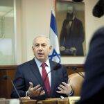 Netanyahu comparece ante la Prensa tras el Consejo de Ministros