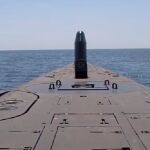 Uno de los submarinos de la Armada