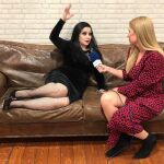 Alaska es entrevistada por Patricia Poncini para LA RAZÓN