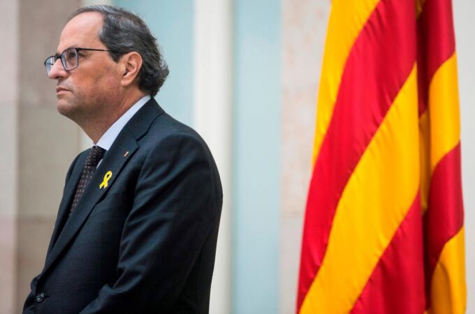 El presidente de la Generalitat, Quim Torra / Foto: EFE. Quique García