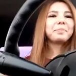 La joven rusa, sonriente, momentos antes de perder la vida tras sufrir un fatal accidente
