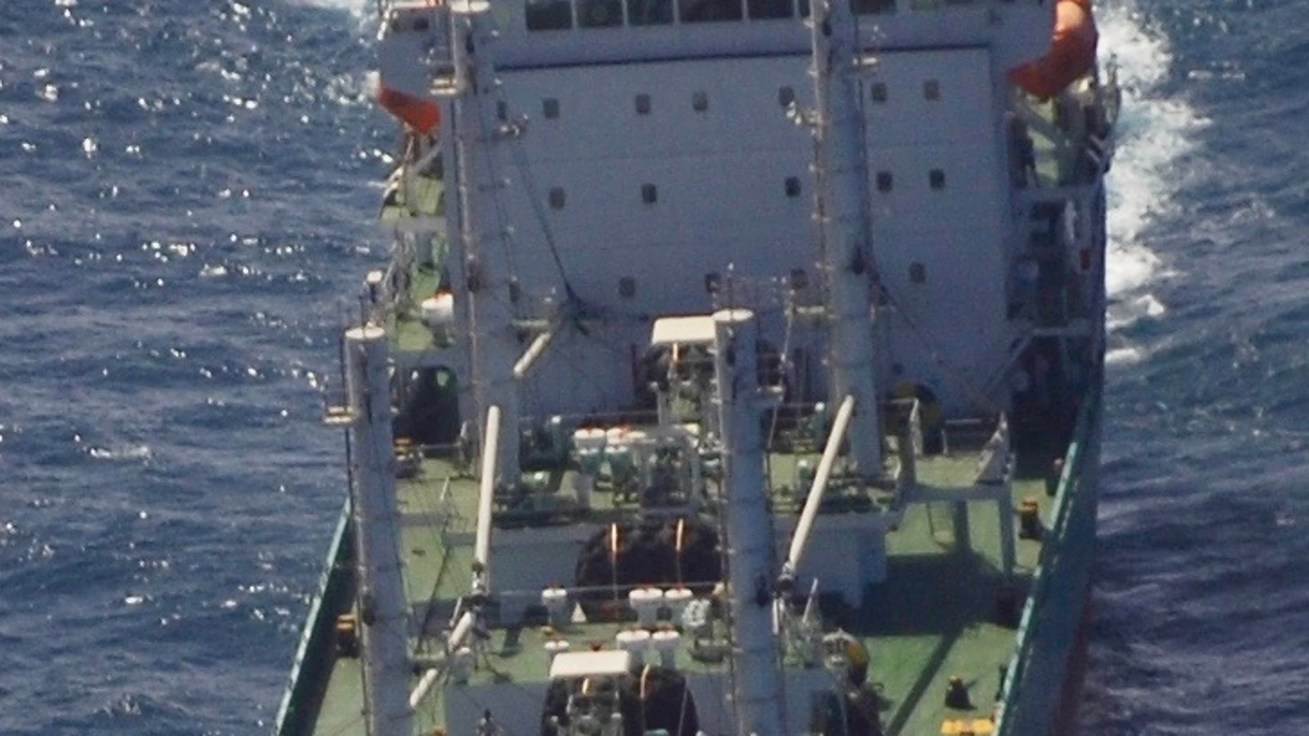 Imagen del rescate efectuado este mediodía