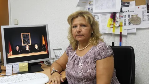 La presidenta de la Asociación Víctimas del Terrorismo (AVT), Ángeles Pedraza