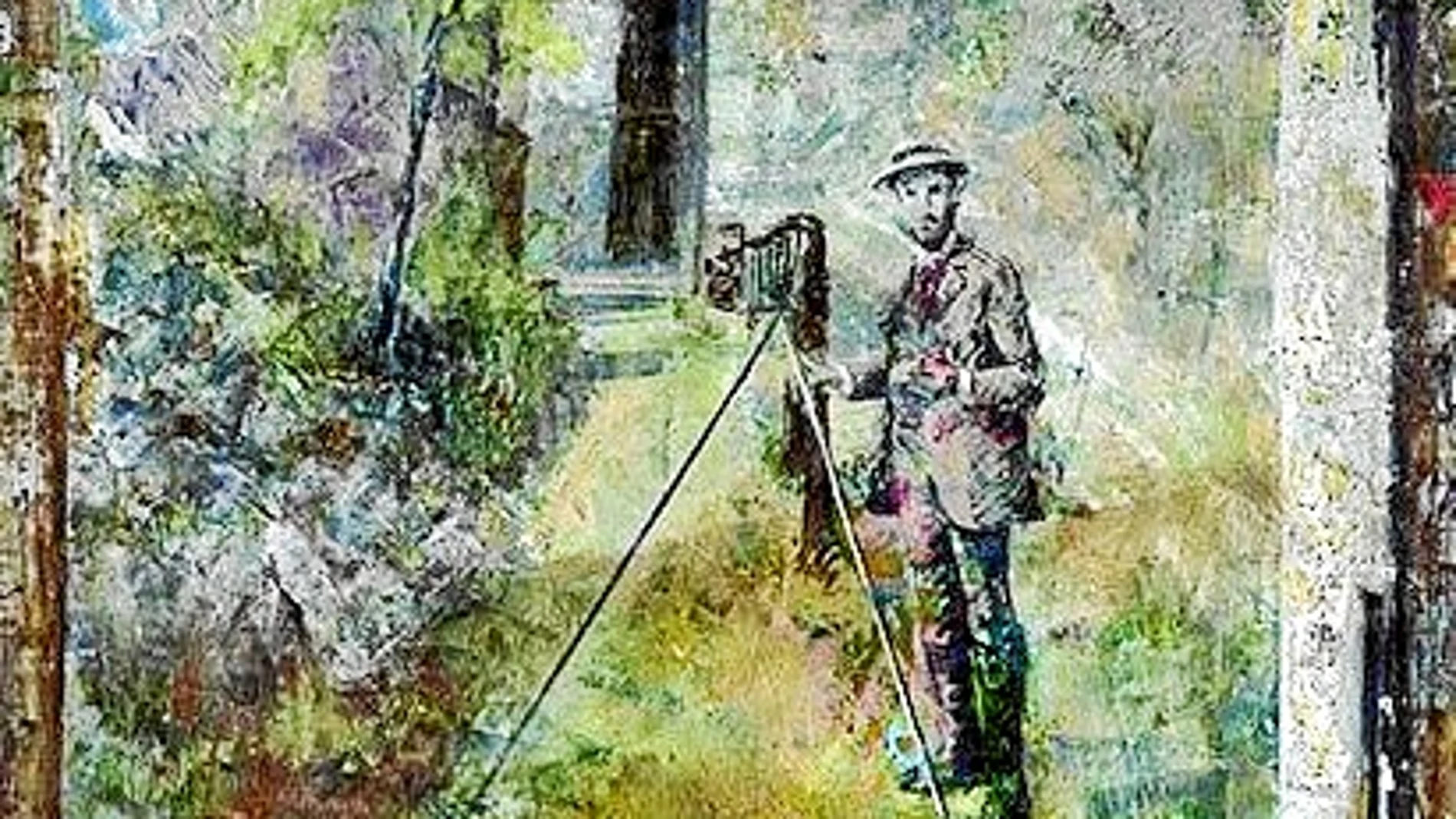 Carmen Gutiérrez Díez mezcla en su exposición dibujos a lápiz con fotografías