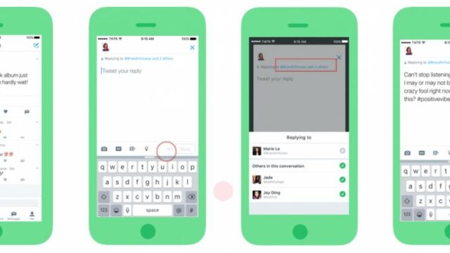 Twitter ha introducido modificaciones en sus respuestas