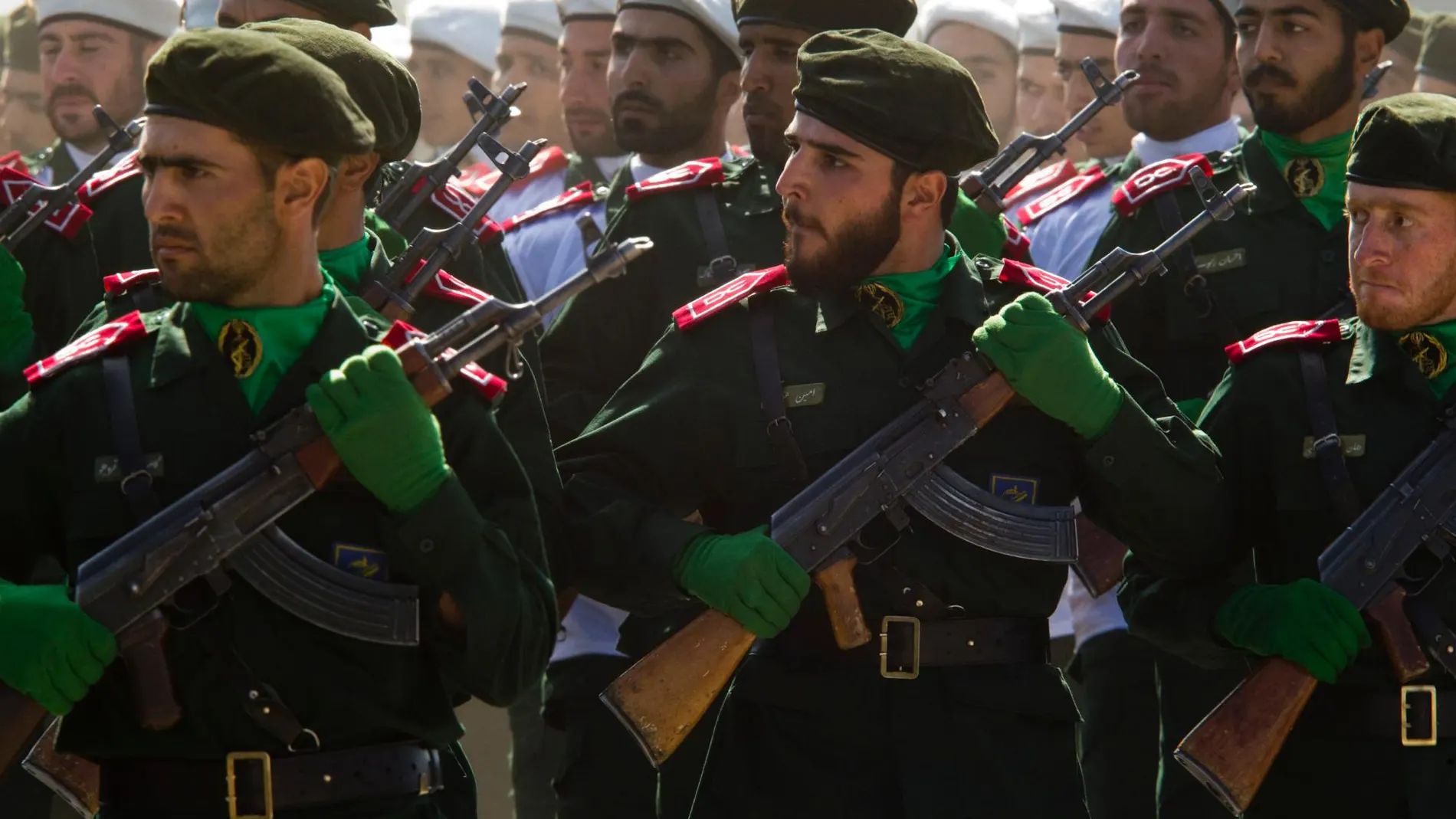 Miembros de la Guardia Revolucionaria iraní en una imagen de archivo.