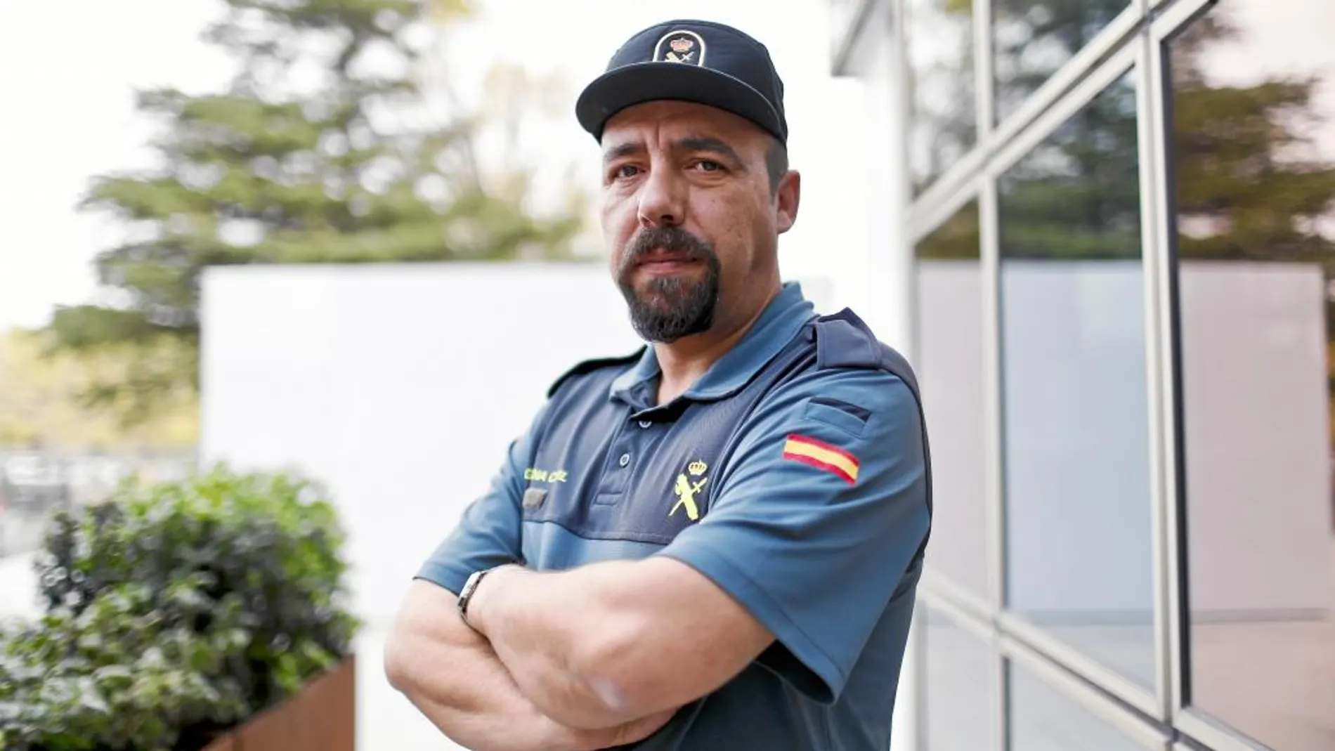 Raúl Lobato, guardia civil y vicepresidente segundo de la Asociación Española de Guardia Civiles (AEGC)