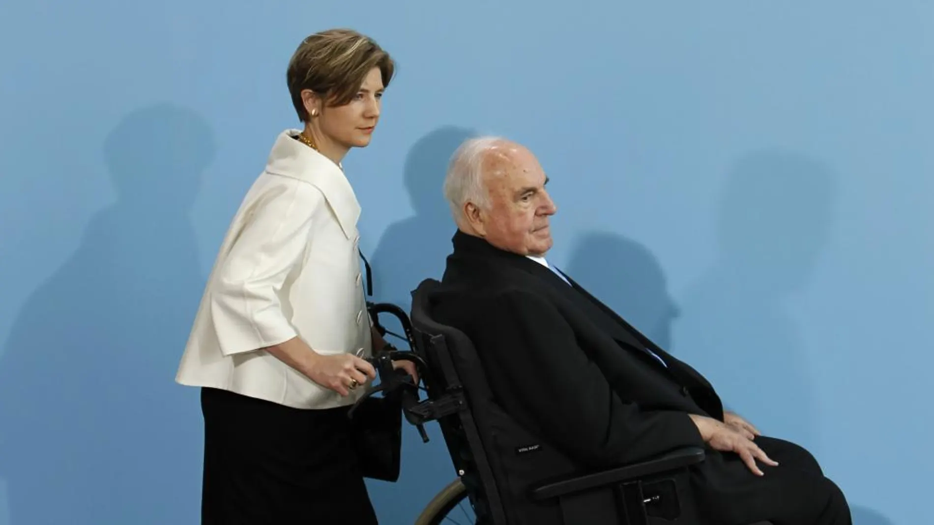 Helmut Kohl y su mujer, Maike Kohl-Richter, en una de sus última imágenes