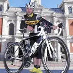 Un vallisoletano pedaleará 35 horas sin bajarse de la bici contra el cáncer