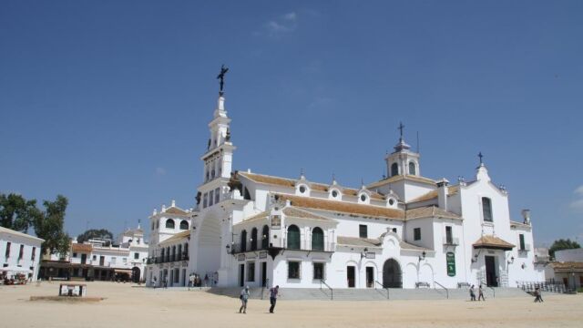 La ermita el Rocío en Huelva