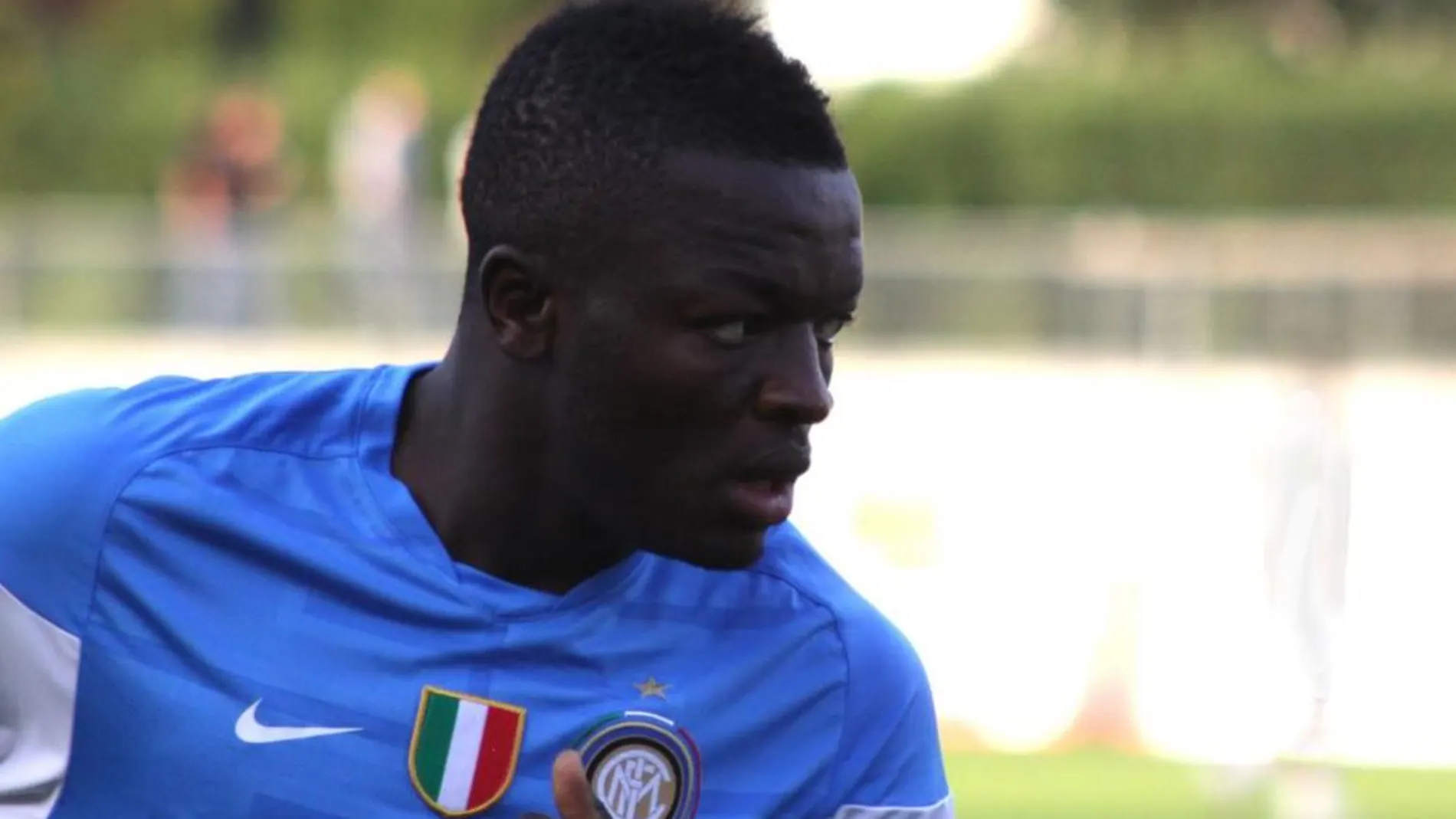 Muntari en su etapa en el Inter