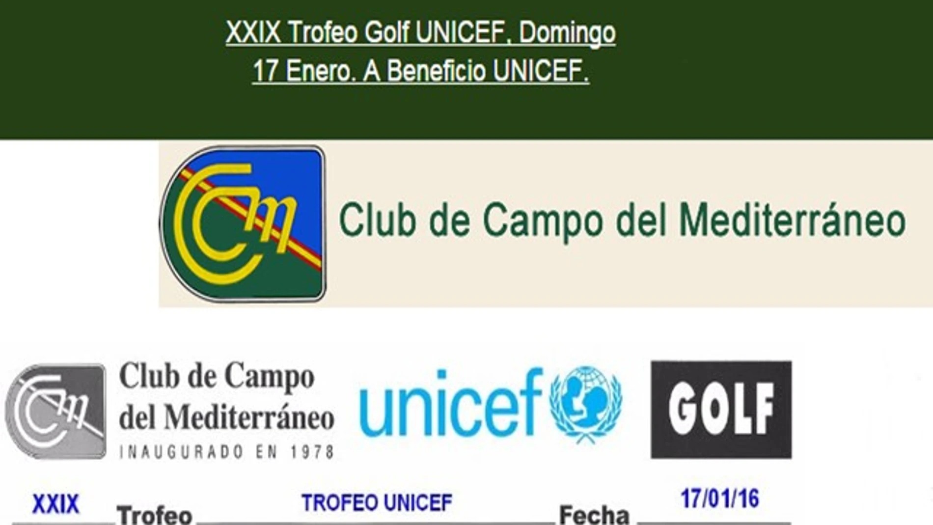 Torneo CC Mediterráneo - UNICEF