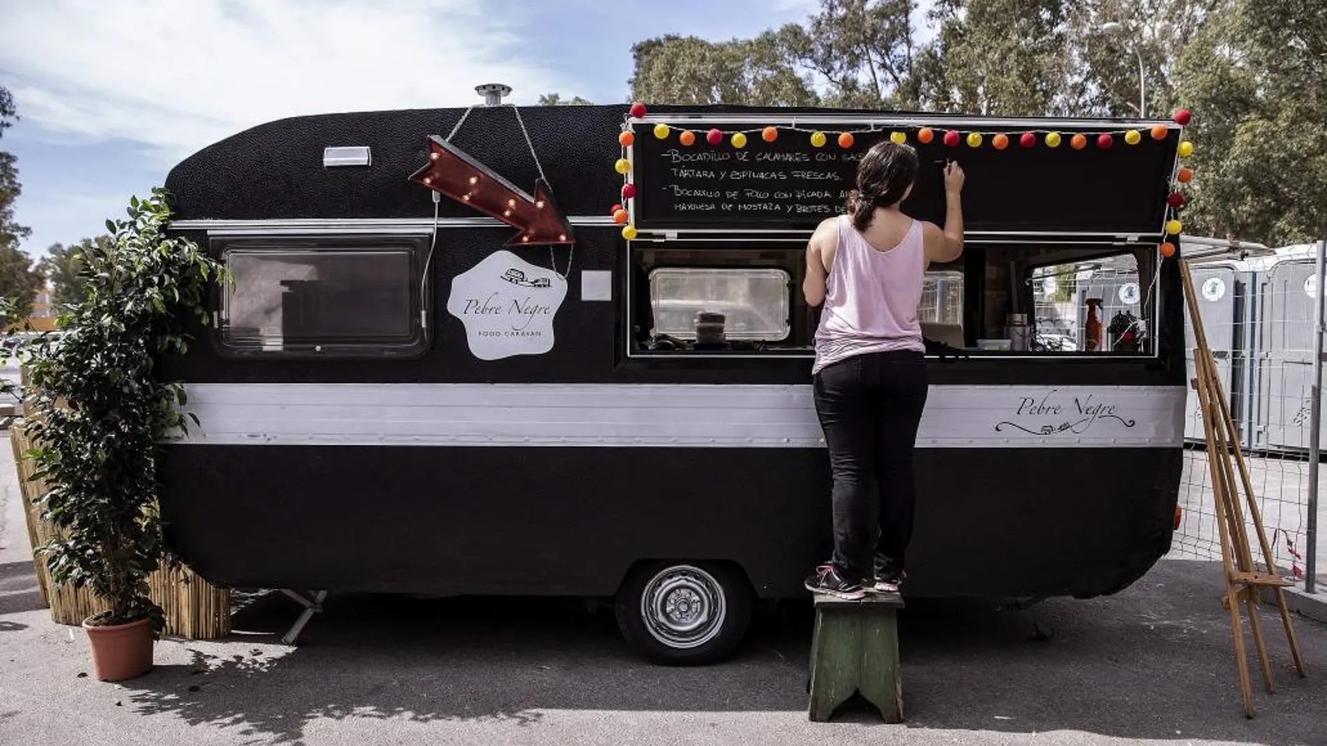 Una de las participantes del evento Food Tour Itinerante