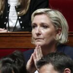 Marine Le Pen asiste a su primera sesión parlamentaria