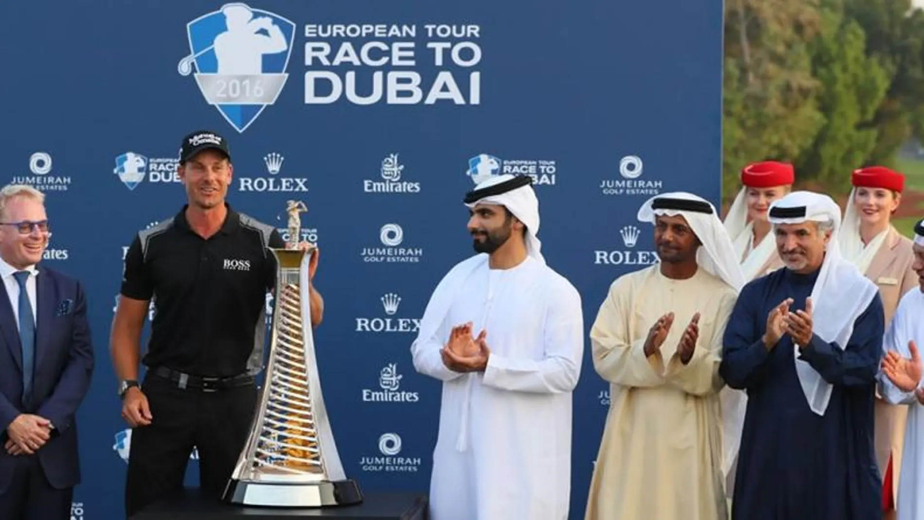 Henrik Stenson vencedor Race to Dubai