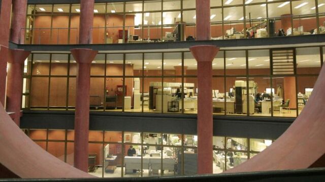 Epgasa se encarga de la gestión de activos de la Junta. En la imagen, el interior de Torre Triana