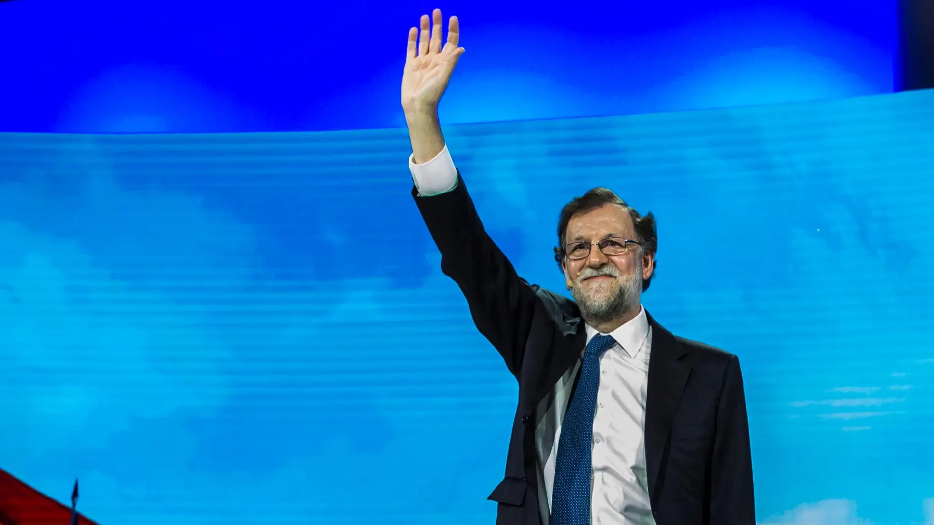 Mariano Rajoy, en la convención del PP/Foto: Alberto R. Roldán