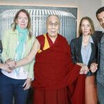 El dalái lama se reunió con cuatro víctimas de abusos sexuales