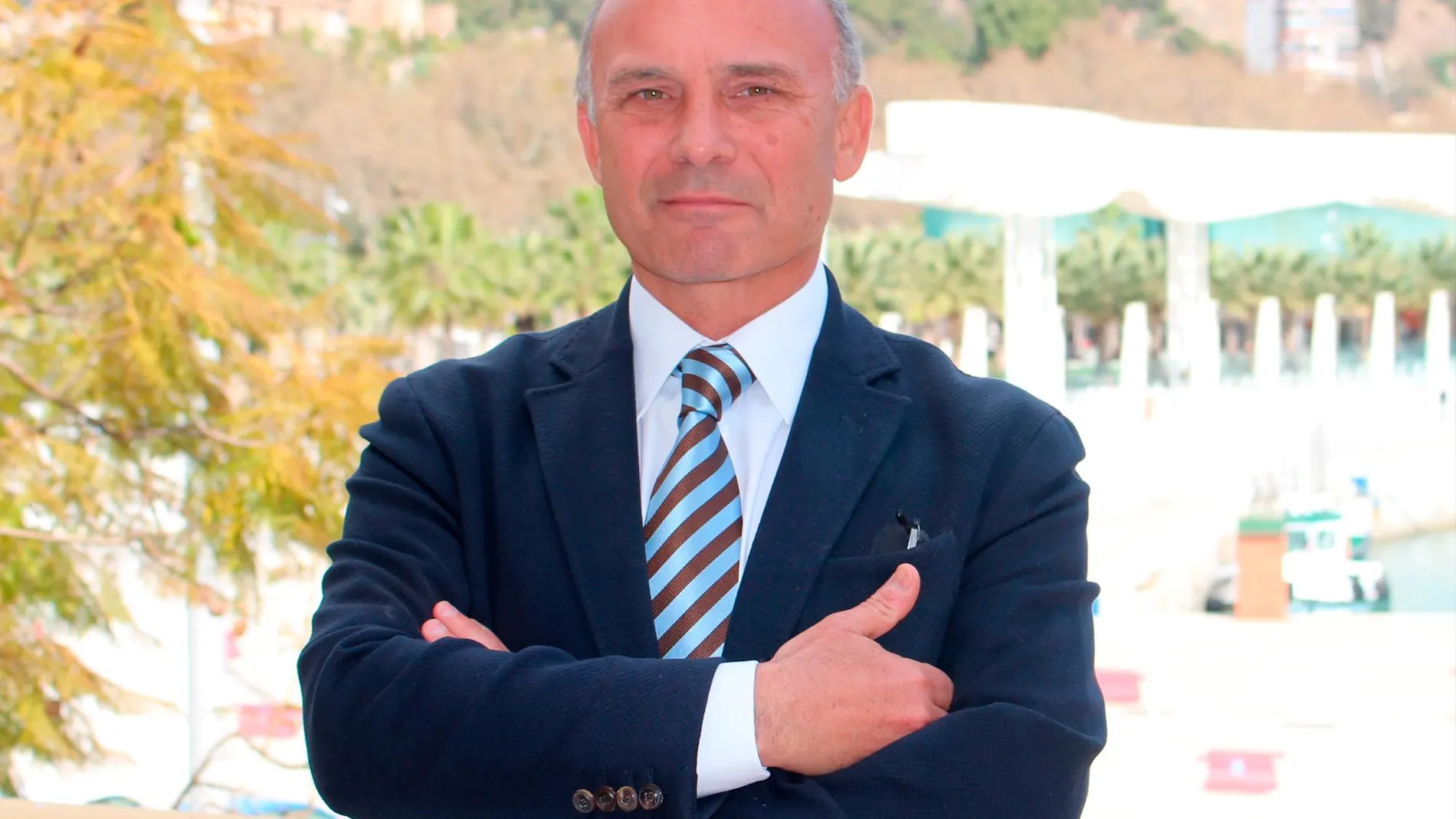 Carlos Rubio, presidente de la Autoridad portuaria de Málaga / Foto: La Razón