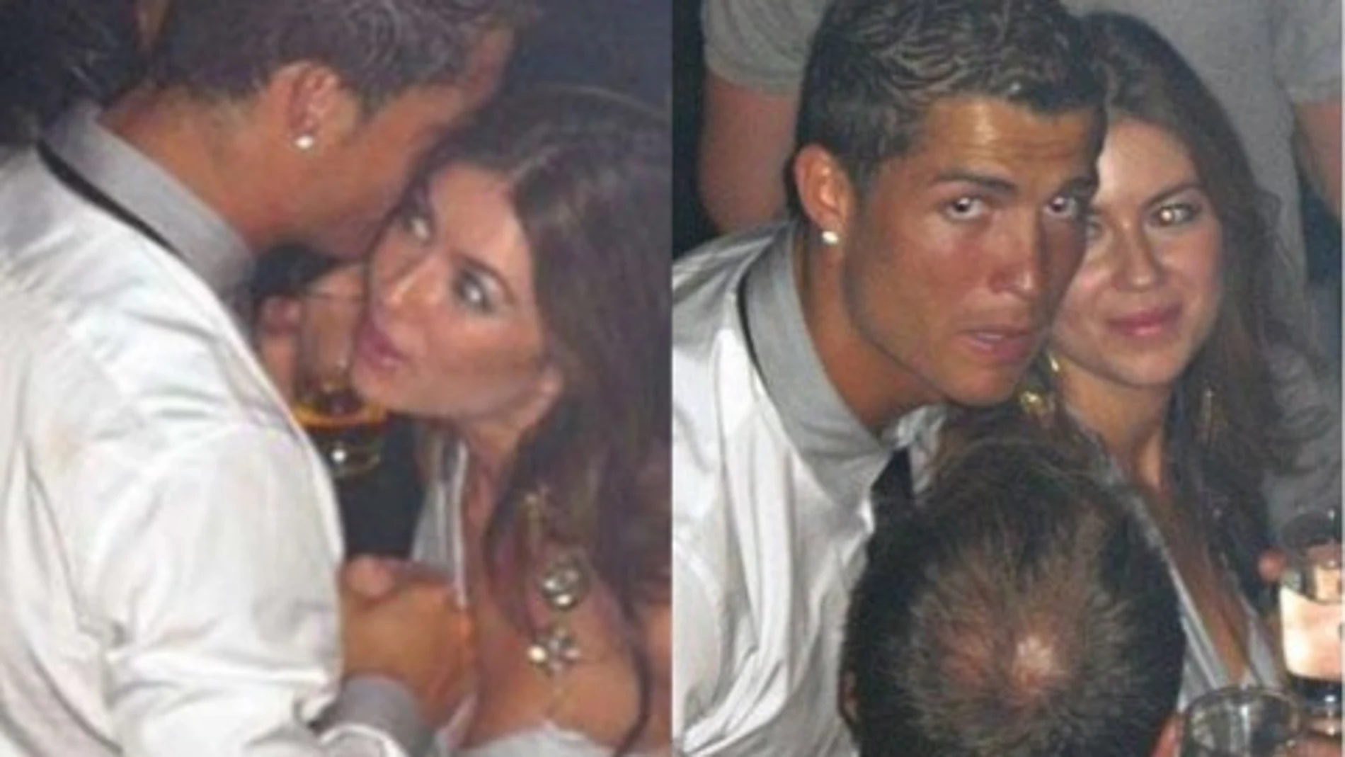 Kathryn Mayorga junto a Cristiano Ronaldo / Ap