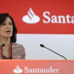 La presidenta del Banco Santander, Ana Patricia Botín,
