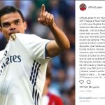 Pepe dispara en la radio a Zidane y se despide de los aficionados en Instagram
