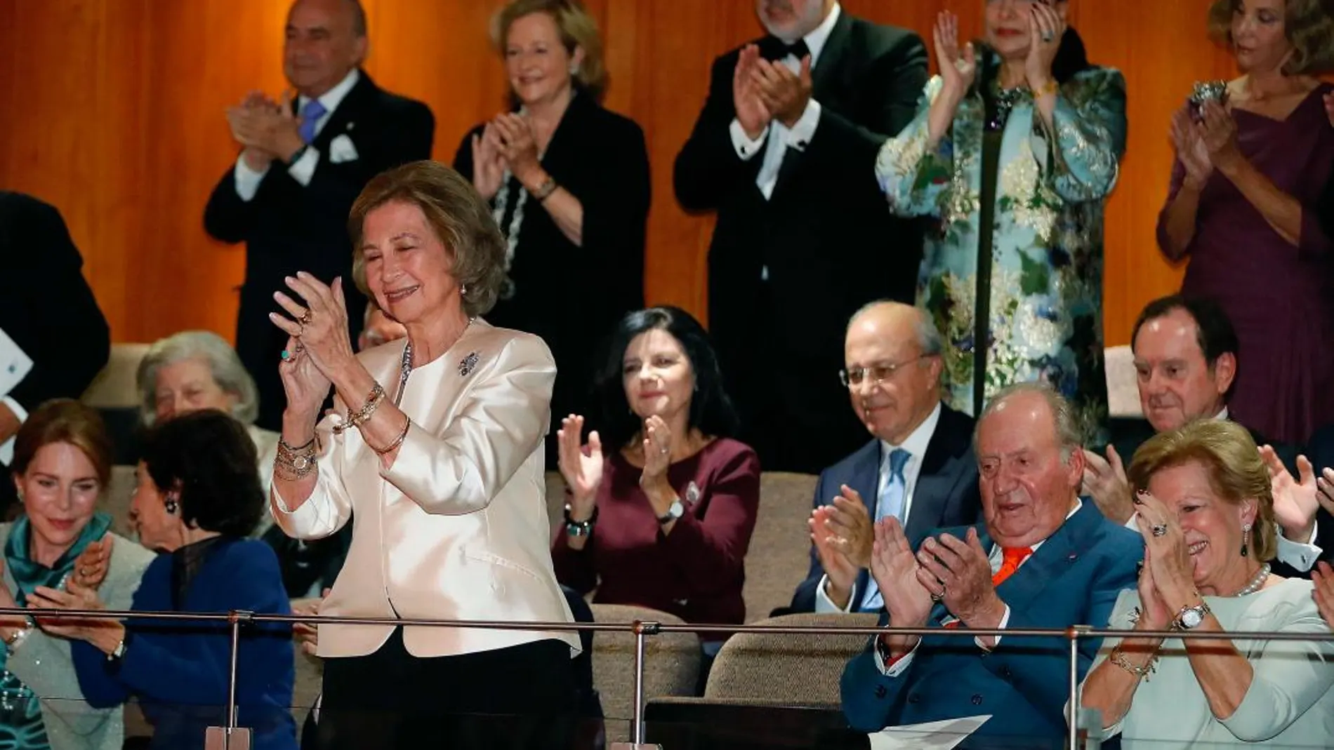 La Reina Sofía en el concierto celebrado con motivo de su 80 cumpleaños / Foto: Efe