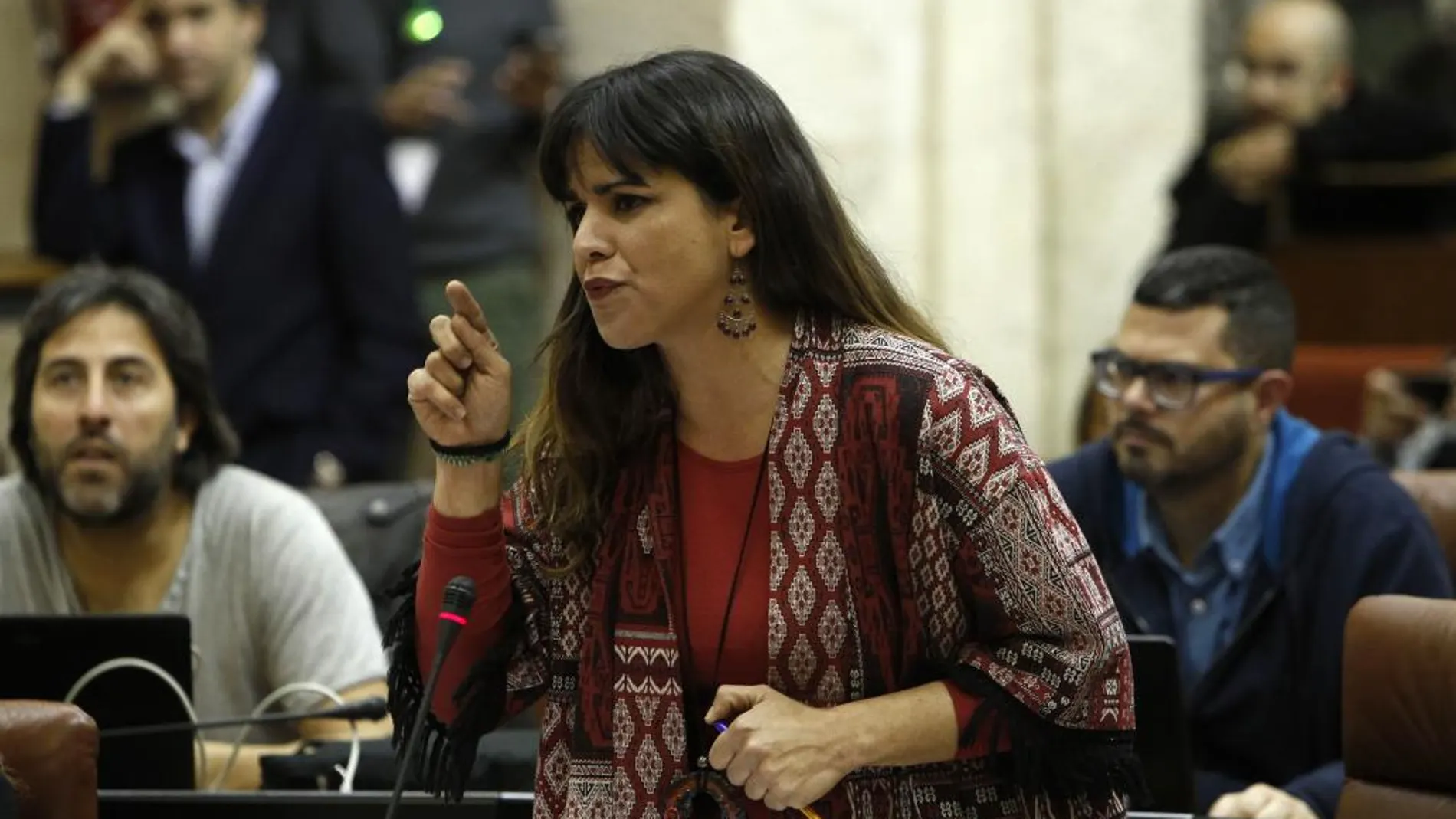 Teresa Rodríguez volvió a «chocar» dialécticamente con Susana Díaz