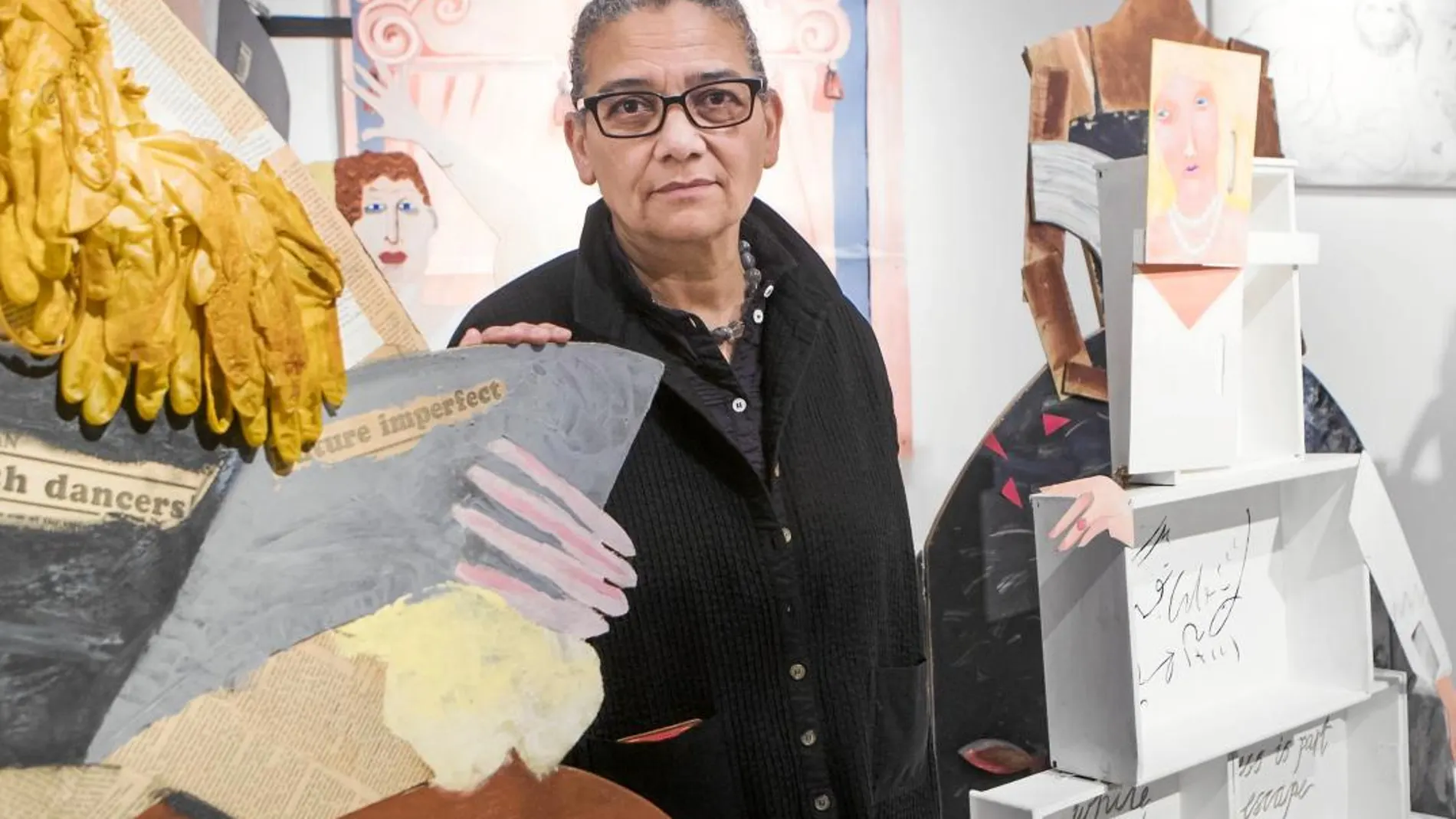 Lubaina Himid se quedó muy sorprendida al ser elegida ganadora