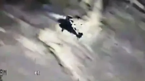 Captura del vídeo divulgado
