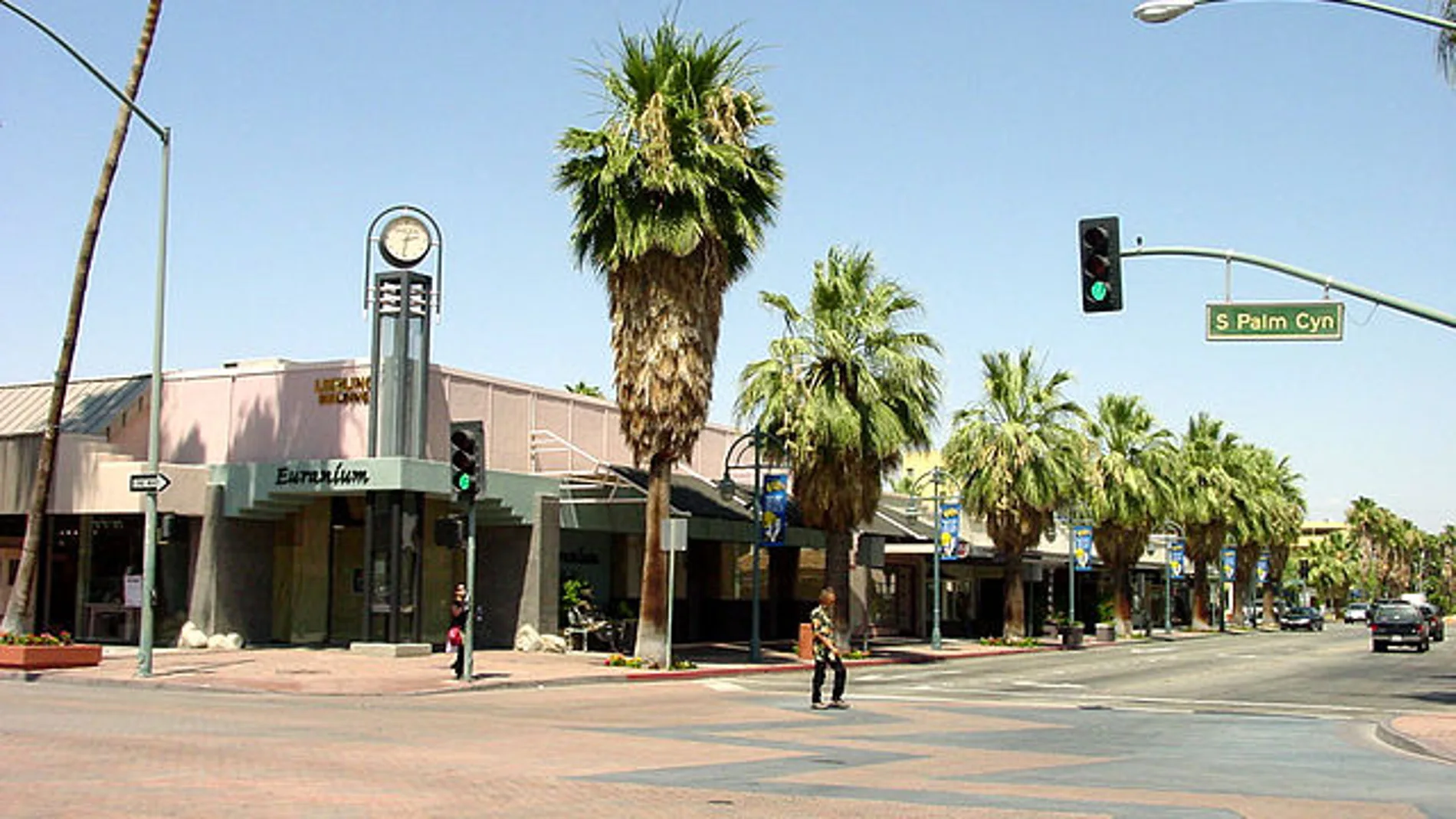 El centro de la ciudad de Palm Springs, fotografiado por Tim Shell