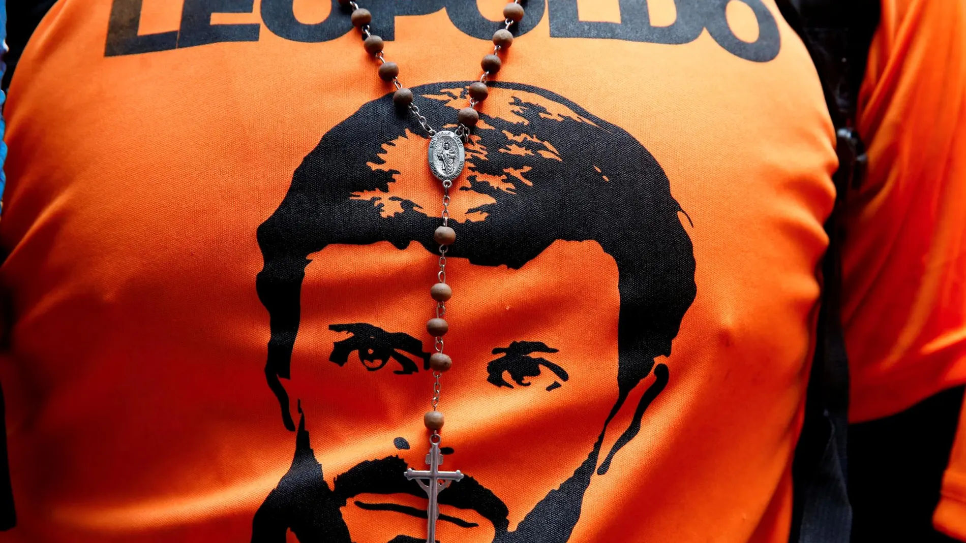 Imagen del preso de conciencia de Leopoldo López