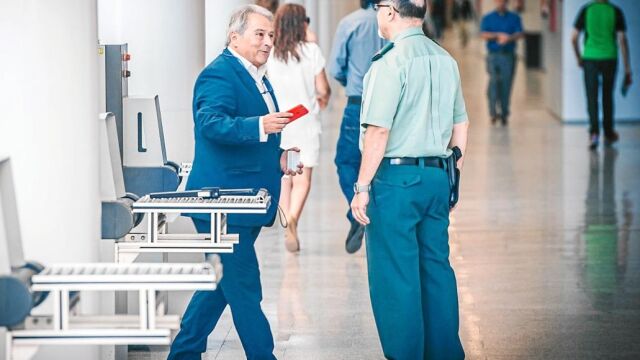 El ex presidente provincial del PP de Valencia, Alfonso Rus, declaró ayer
