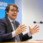 Alfonso Fernández Mañueco valora los Presupuestos Generales de la Comunidad para este año.