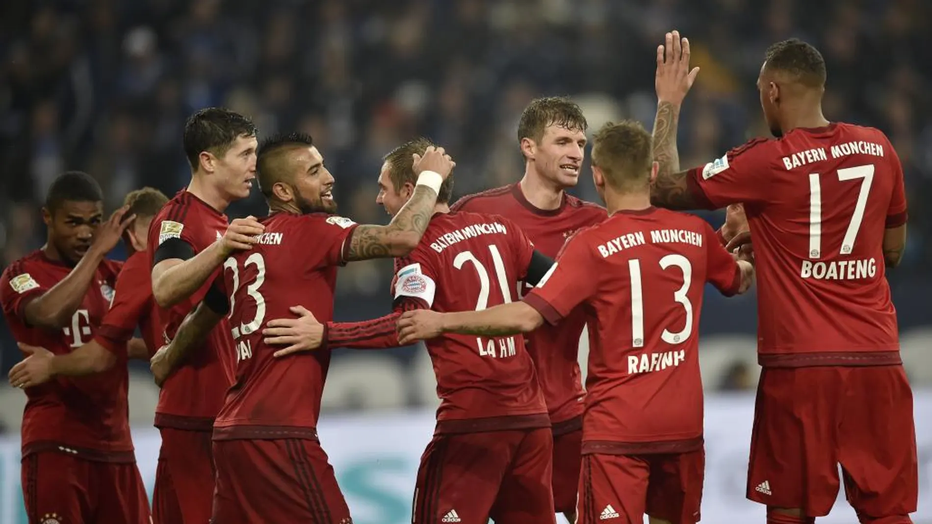 El Bayern aumenta a ocho puntos su ventaja como líder de la Bundesliga sobre su más inmediato perseguidor, el Borussia Dortmund