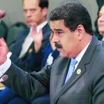 Nicolás Maduro, durante una cumbre en isla Margarita